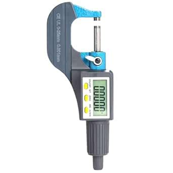 Digital Micrometer 0-25mm Electronic Digital Outside Micrometer 0.001mm ...