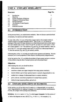 Unit-6 - Mathematics notes - MATRIX DECOMPOSITIONS Structure Page Nos ...