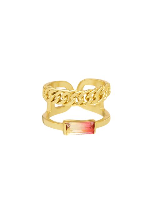 MELON DEW CHAIN RING – Antarez Jewels