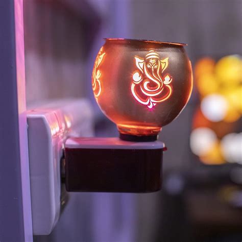 Kapoor Dani Electrical Camphor Diffuser. Glass Kapoor Dani & Essential ...
