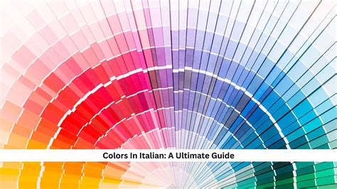 Colors In Italian