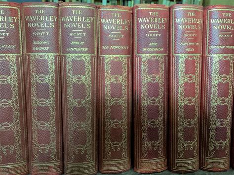 The Waverley Novels of Sir Walter Scott [25 volumes, complete]. by ...