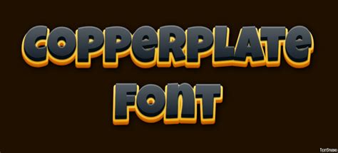 Image result for Copperplate Text