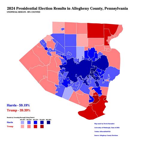Allegheny County Voting Districts Map Precincts & Redistricting