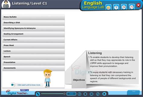 Listening Infographics - English Language Lab