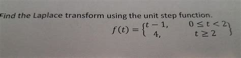 Laplace Transform of Unit Step Function 的图像结果