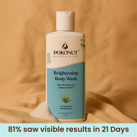 Brightening Body Wash – Pokonut