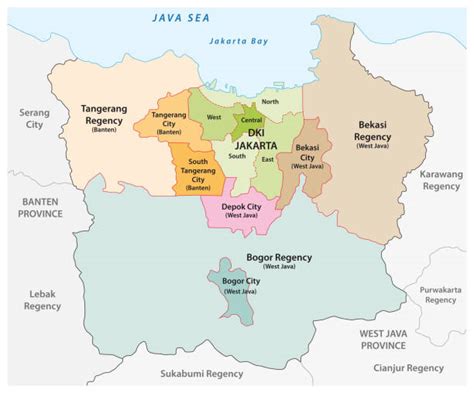 Image result for Jakarta Java Map