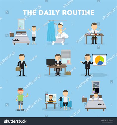 Daily Routine 的图像结果
