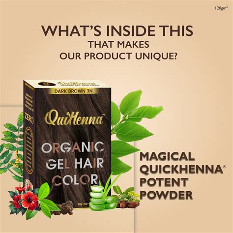 NatureColorViva Organic Gel - Dark Brown Hair | Shopify – QUIKHENNA