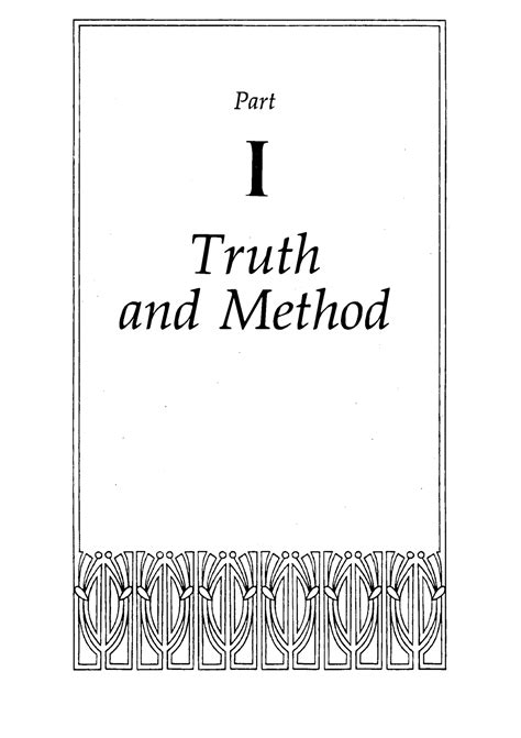 Foucault What is Enlightenment. Reader 1984 - Part I Truth and Method ...