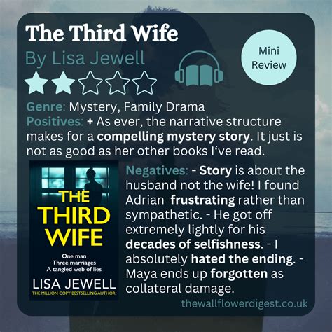 The Third Wife by Lisa Jewell - The Wallflower Digest