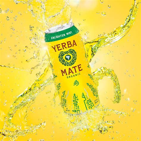 Guayaki Yerba Mate Enlighten Mint Flavor, Case of 12 Cans – Yerba Madre