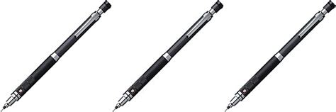 Uni Mechanical Pencil, Kuru Toga Roulette Model 0.5mm, Gun Metallic, 3 ...
