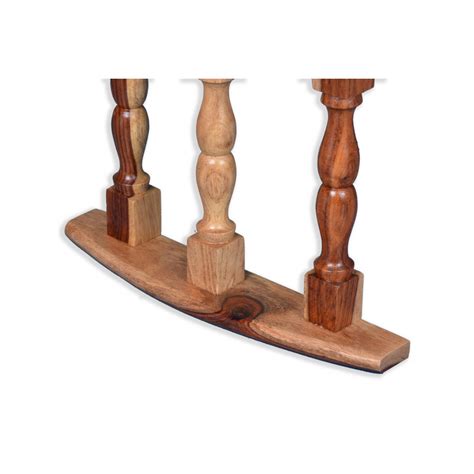 Angel's Sheesham Wood Breakfast Serving Bed Table / Laptop Table ...