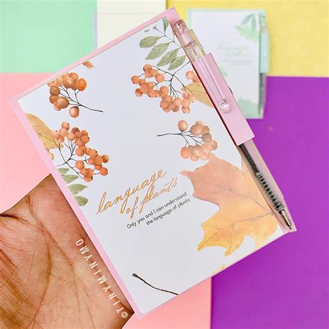 Mini Notepad With Pen - Compact Journal Online