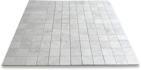 Stone Center Online Carrara White Marble 3x3 Square | Ubuy India