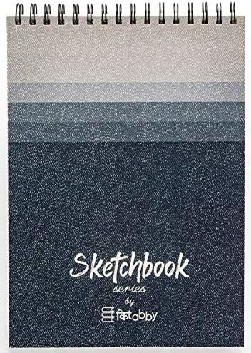 Kitabby – Sketchbook Series – A4 Size (Medium) – Wire-O Bound Sketch ...