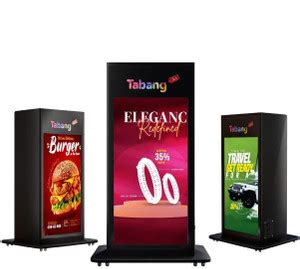TABANG 365 Vertical Digital Signage 5mm Toughened Glass Podium Price in ...