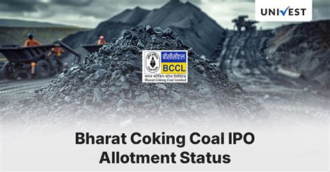 Check Bharat Coking Coal IPO Allotment Status With Live GMP