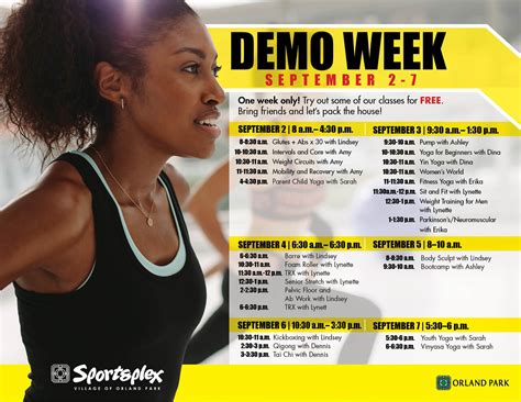 Sportsplex | Village of Orland Park, IL