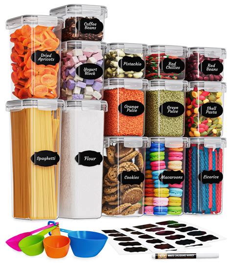 Image result for Plastic Kitchen Storage Containers