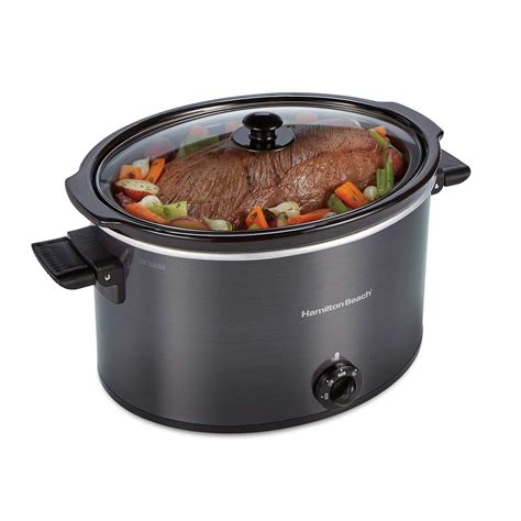 Hamilton Beach 10 Quart Oval Slow Cooker - 33191G | HamiltonBeach.com