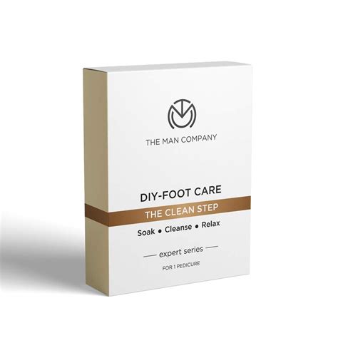 The Man Company Pedicure kit | 4 Step - Foot Care at Home | Antiseptic ...