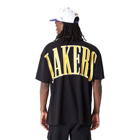 New Era - New Era Los Angeles Lakers NBA Lifestyle Oversized T-Shirt ...