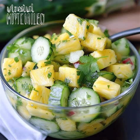 Delicious Pineapple Cucumber Salad Recipe for Summer Refreshment