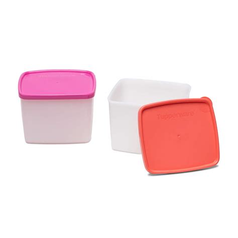 Buy Tupperware Cool N Fresh Plastic Container Set, 800Ml, Set of 2 ...