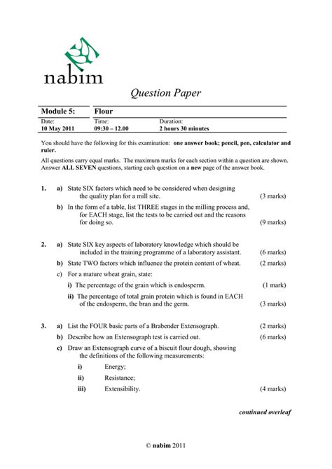 Image result for Nabim Module 2 Exam