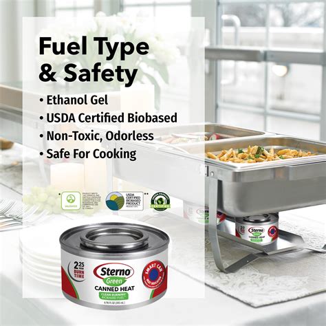 Mua Sterno Fuel Cans - 2.25 Hour Burn, (12-Pack) Chafing Dish Fuel Can ...