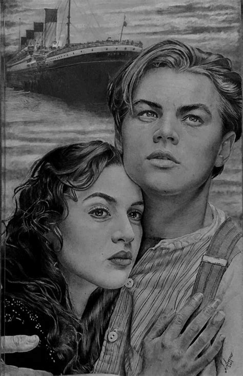 Titanic Movie Jack Painting Rose at Levi Davis blog