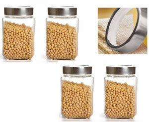 CROCO JAR Glass Grocery Container - 300 ml Price in India - Buy CROCO ...