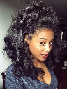 Hairstyles For Half Half Relaxed Hair by Bored With Your Hair Switch It Up With A Half Wig Hairstyles For Half Half Relaxed Hair
