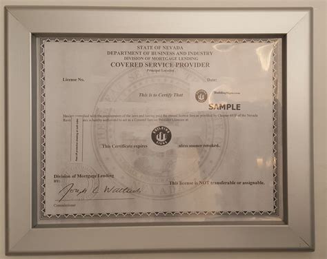 Nevada State Business License
