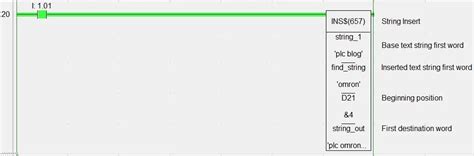 Omron PLC String Instructions - CX-Programmer