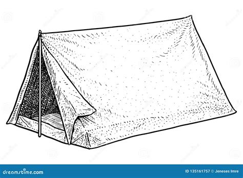 Camping Tent Drawing at Gregorio Fields blog