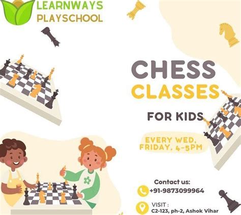 Learn Ways Play School-Chess Classes For Kids in Ashok Vihar
