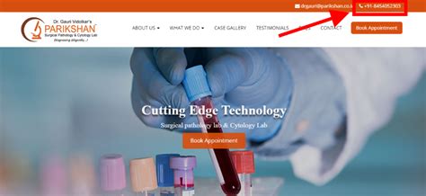 Book Home Collection at Parikshan Surgical Pathology & Cytology Lab