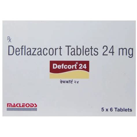 Buy 24 Mg Deflazacort Tablets - Best Price, Exporter, Supplier, Trader ...