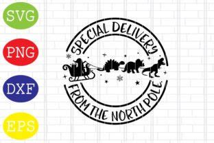 Special Delivery from the North Pole Svg Graphic by DigitalSvgFiles ...