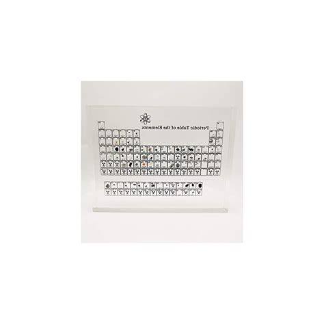 Buy Periodic Table of Elements with Real Samples || Authentic table ...