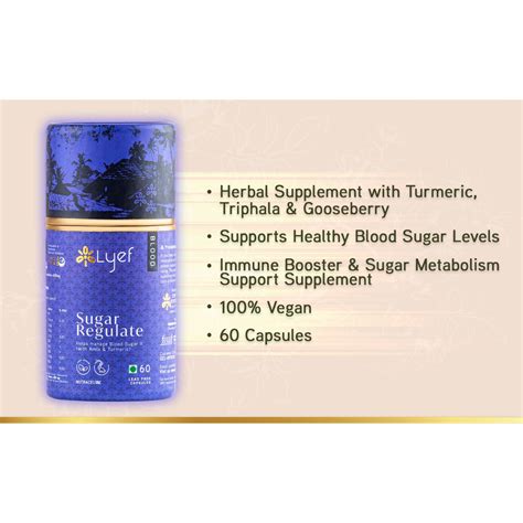 LYEF Wellness: Sugar Regulate Capsule - 60 Capsules