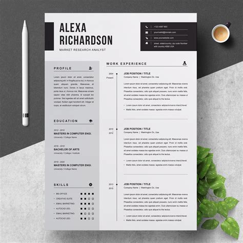 Cv template ideas – Artofit