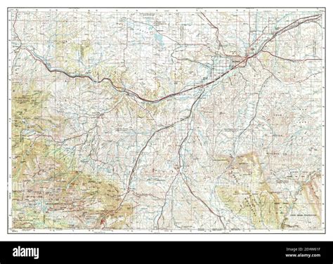 Billings, Montana, map 1954, 1:250000, United States of America by ...