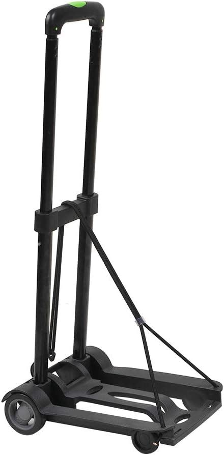 Buy BELIFEGLORY Folding Hand Truck Luggage Cart 4 Wheel Solid ...