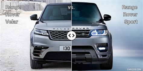 Range Rover Velar vs. Sport