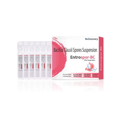 Entrospor BC - Bacillus Clausii Spores Suspension - Biodiscovery ...